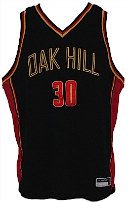 2005-2006 Michael Beasley Oak Hill Academy Game-Used Road Uniform (Photo Match)