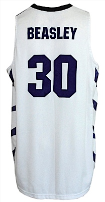 2006-2007 Michael Beasley Kansas State Wildcats Game-Used Home Jersey
