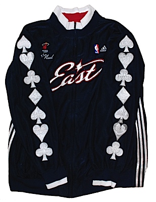 2007 Shaquille O’Neal Eastern Conference All-Star Promo Worn Warm-Up Jacket
