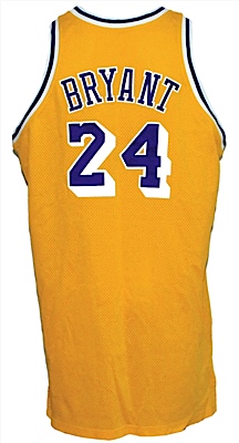 2007-2008 Kobe Bryant Los Angeles Lakers Game-Used Home Turn-Back-The-Clock Jersey