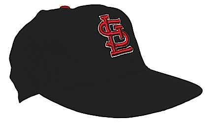 Early 1960s Stan Musial St. Louis Cardinals Game-Used Cap