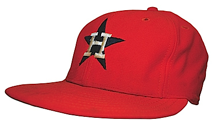 Late 1970s Cesar Cedeno Houston Astros Game-Used Cap