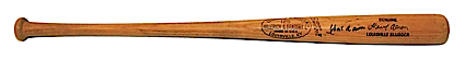 1973-1975 Hank Aaron Atlanta Braves Game-Used & Autographed Bat (JSA) (PSA/DNA)