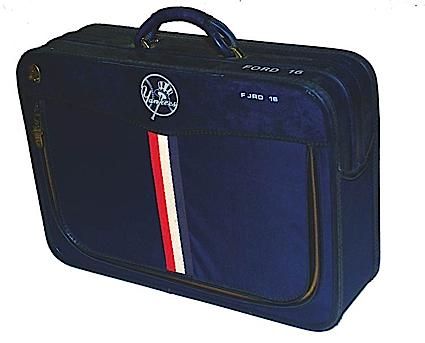 1975-1976 Whitey Ford NY Yankees Coaches Traveling Suitcase (Team Documentation)