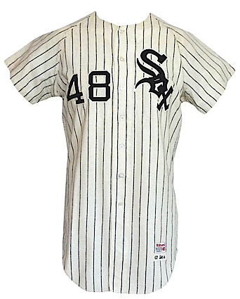 1967 Dennis Higgins Chicago White Sox Game-Used Home Flannel Jersey