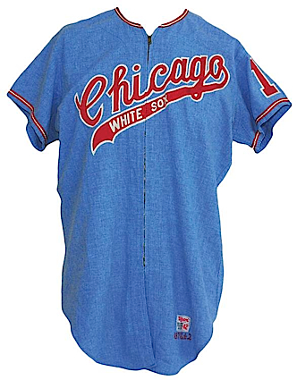 1971 Lee Maye Chicago White Sox Game-Used Road Flannel Jersey