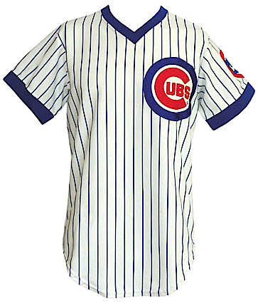 1982 Jay Johnstone Chicago Cubs Game-Used Home Jersey