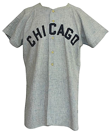 1963 Eddie Fisher Chicago White Sox Game-Used Road Flannel Jersey