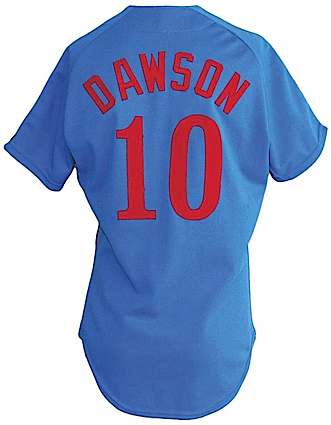 1984 Andre Dawson Montreal Expos Game-Used & Autographed Road Uniform (2) (JSA)