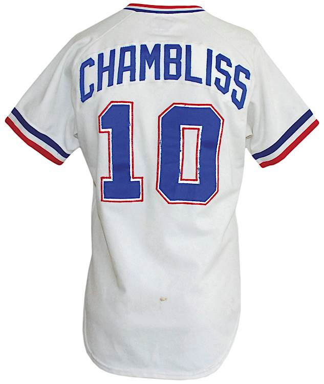 Lot Detail - 1980 Chris Chambliss Atlanta Braves Game-Used Home Jersey