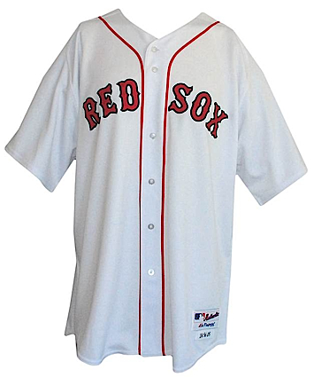 2005 Manny Ramirez Boston Red Sox Game-Used & Autographed Home Jersey (JSA)