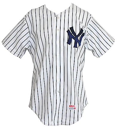 1984 Rudy May / Dennis Rasmussen New York Yankees Game-Used Home Jersey 