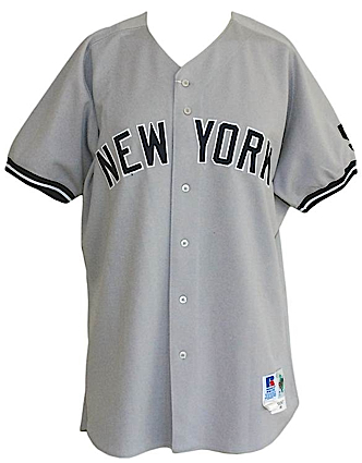 1999 Roger Clemens New York Yankees Game-Used Road Jersey (Yankees-Steiner LOA)