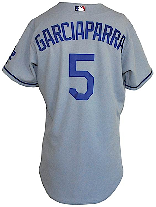 2007 Nomar Garciaparra Los Angeles Dodgers Game-Used Road Jersey