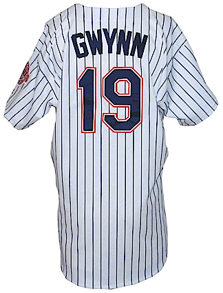 1996 Tony Gwynn San Diego Padres Game-Used Home Jersey
