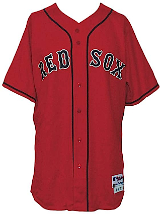 2007 Tim Wakefield Boston Red Sox Game-Used Alternate Jersey (Steiner LOA) (Championship Season)