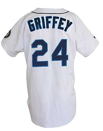 1998 Ken Griffey, Jr. Seattle Mariners Game-Used Home Jersey