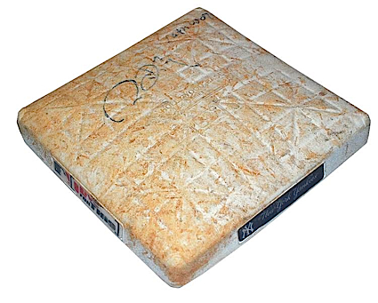 8/19/07 Chien-Ming Wang Autographed Game-Used Base from Yankee Stadium (JSA) (Yankee-Steiner LOA) (MLB)