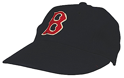 Late 1940s Ted Williams Boston Red Sox Game-Used Cap