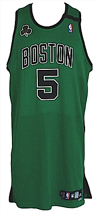 2006-2007 Gerald Green Boston Celtics Game-Used Road Alternate Jersey (Great Patches)