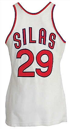 Early 1970s Paul Silas Phoenix Suns Game-Used Home Jersey