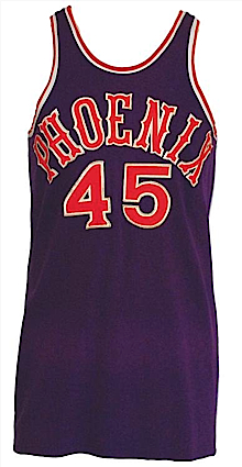 Early 1980s Jeff Cook Phoenix Suns Game-Used Road Uniform (2)