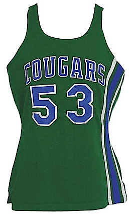 1973-1974 Jim Chones Carolina Cougars Game-Used Road Jersey