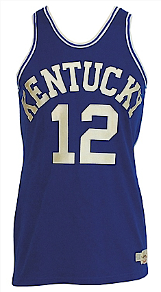 1970-1971 Tom Parker University of Kentucky Game-Used Jersey with Terry Mills Game-Used Shorts (2)
