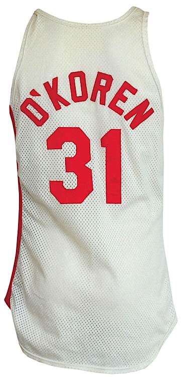 1985 Mike O'Koren New Jersey Nets Game Used Warm Up Jacket. – Memorabilia  Expert