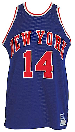 1978 Ron Behagen NY Knicks Game-Used Road Uniform (2)