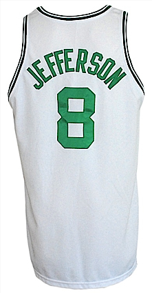 2004-2005 Al Jefferson Rookie Boston Celtics Game-Used Home Jersey