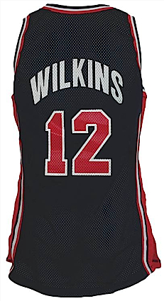 1994 Dominique Wilkins USA World Championship of Basketball Game-Used Road Jersey