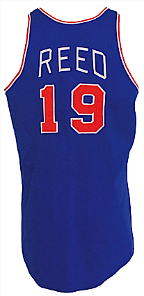 Circa 1970 Willis Reed New York Knicks Game-Used Road Jersey (Team Repairs)