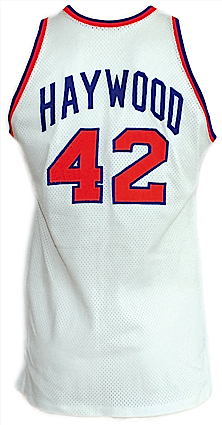 1970s Spencer Haywood New York Knicks Game-Used Home Uniform (2)
