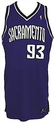 2005-2006 Ron Artest Sacramento Kings Game-Used Road Jersey