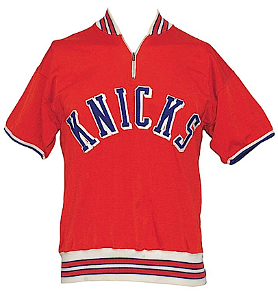 Mid 1960s John Egan New York Knicks Worn Shooting Shirt