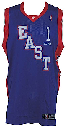 2004 Baron Davis All-Star Game Game-Used Jersey (NBA LOA)