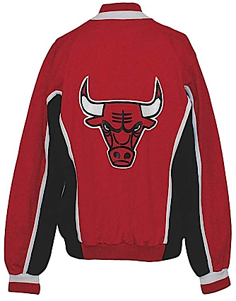 1988-1989 John Paxson Chicago Bulls Worn & Autographed Warm-Up Uniform (2) (JSA)