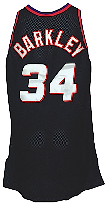 1995-1996 Charles Barkley Phoenix Suns Game-Used Road Alternate Jersey