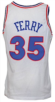 1990-1991 Danny Ferry Rookie Cleveland Cavaliers Game-Used Home Jersey