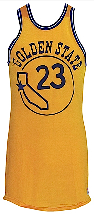 Early 1970s Jeff Mullins Golden State Warriors Game-Used Home Jersey