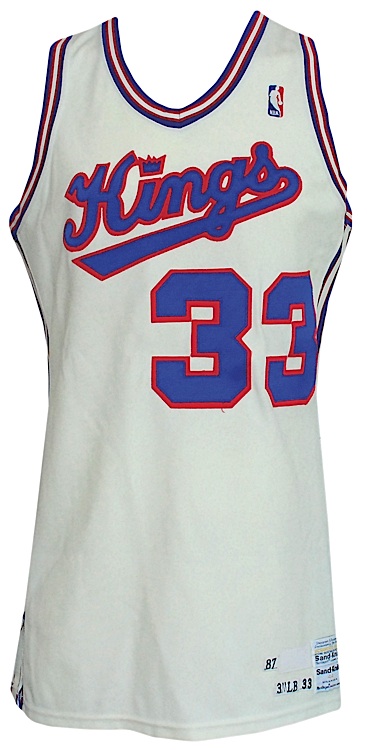 1984-85 Otis Thorpe Game Worn Kansas City Kings Shooting Shirt -, Lot  #58083