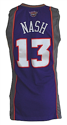 2005-2006 Steve Nash Phoenix Suns Game-Used Road Jersey (MVP Season)
