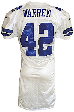 Lot of Dallas Cowboys Game-Used Jerseys with One Uniform (5)