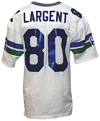 Early 1980s Steve Largent Seattle Seahawks Game-Used Road Jersey