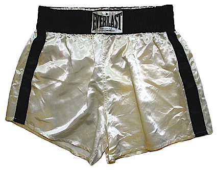 4/30/1976 Muhammad Ali Fight Worn Trunks vs. Jimmy Young (Apparent Photo Match) (Great Provenance)