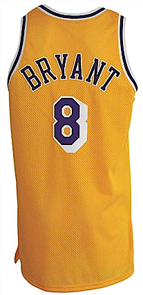 1997-1998 Kobe Bryant Los Angeles Lakers Game-Used Home Jersey