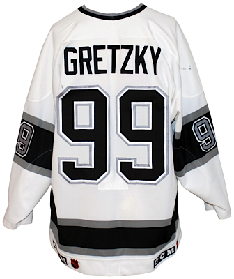 1993-1994 Wayne Gretzky Los Angeles Kings Game-Used Home Jersey