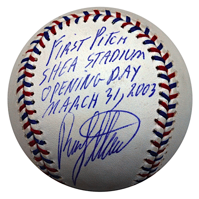 Lot of Rusty Staub NY Mets Game-Used & Autographed Baseballs (2) (Staub LOA) (JSA)