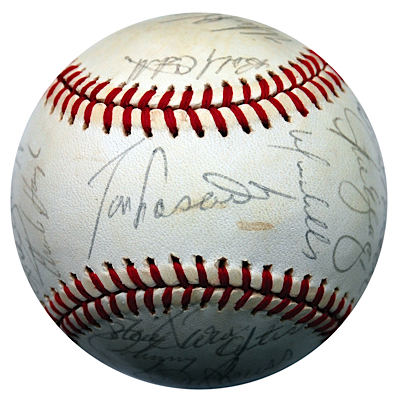 1979 Los Angeles Dodgers Team Autographed Baseball (JSA)